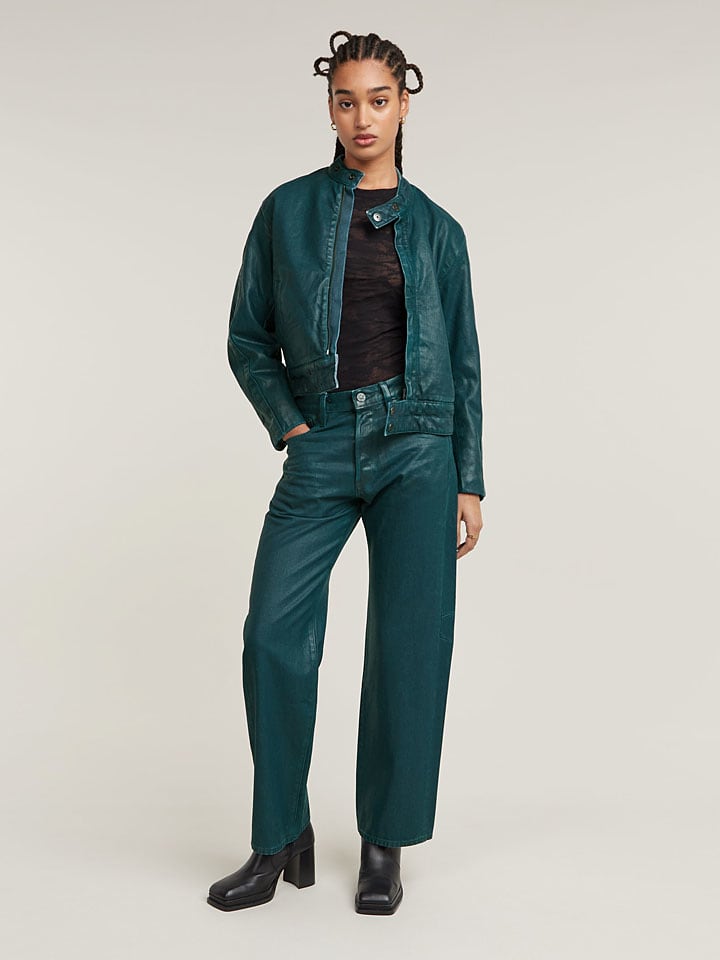 Dámske rifle G-Star Petrol 7347891 Jeans "Bowey 3D" - Boyfriend fit - in Petrol - 3