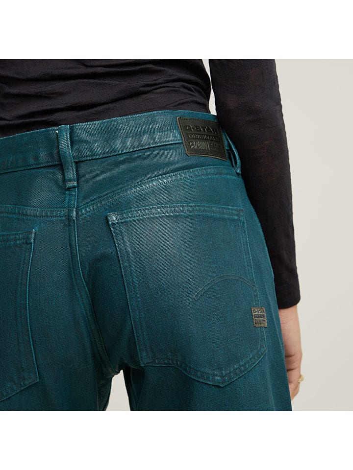Dámske rifle G-Star Petrol 7347891 Jeans "Bowey 3D" - Boyfriend fit - in Petrol - 5