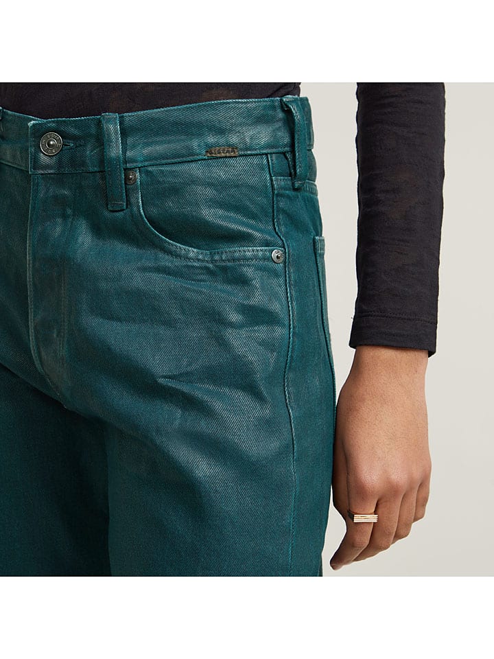 Dámske rifle G-Star Petrol 7347891 Jeans "Bowey 3D" - Boyfriend fit - in Petrol - 6