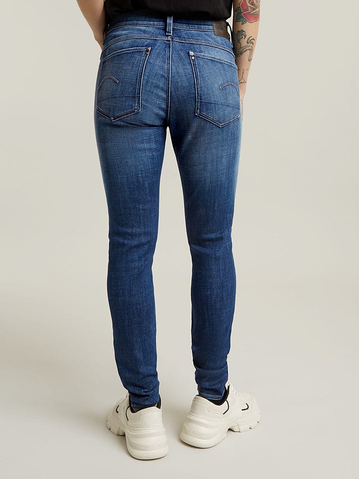Dámske rifle G-Star Blau 2803591 Jeans "Lhana" - Skinny fit - in Blau - 2