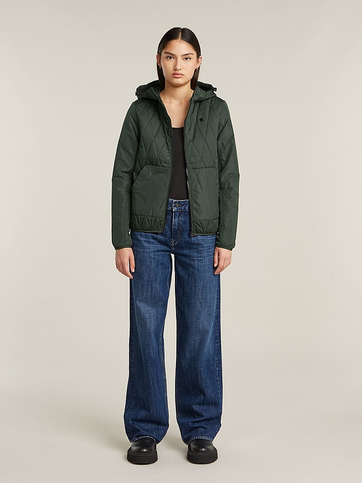 Dámska bunda G-Star Grün 4385946 Steppjacke in Grün - 3
