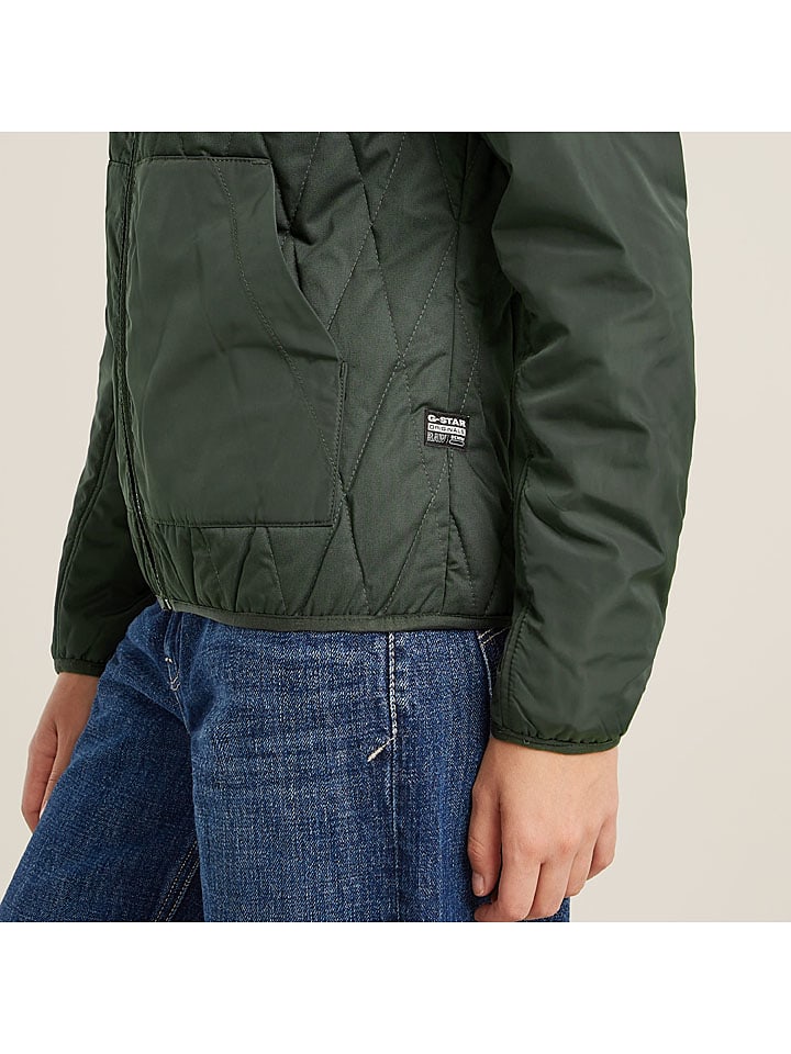 Dámska bunda G-Star Grün 4385946 Steppjacke in Grün - 5