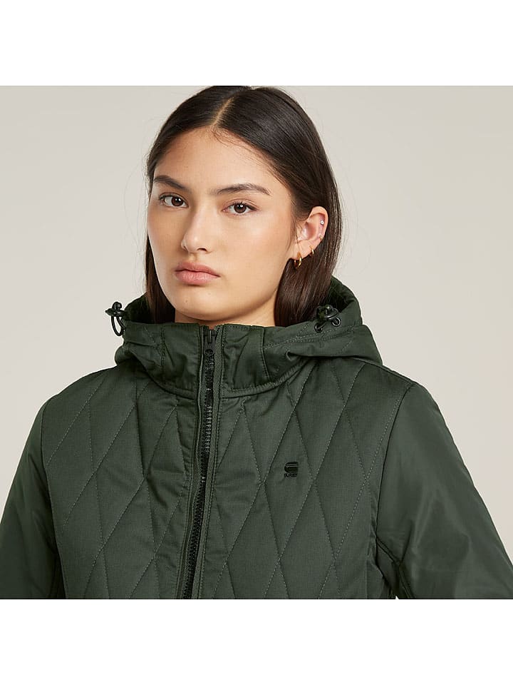 Dámska bunda G-Star Grün 4385946 Steppjacke in Grün - 6