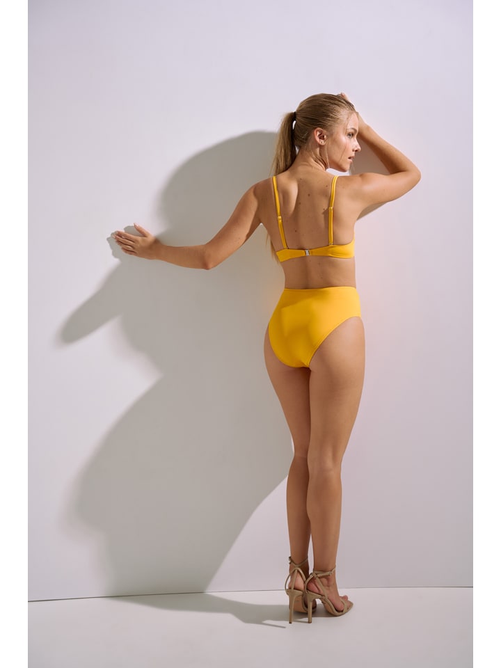 Plavky vrchný diel Lisca Honiggelb 8759728 Bikini-Oberteil in Gelb - 3
