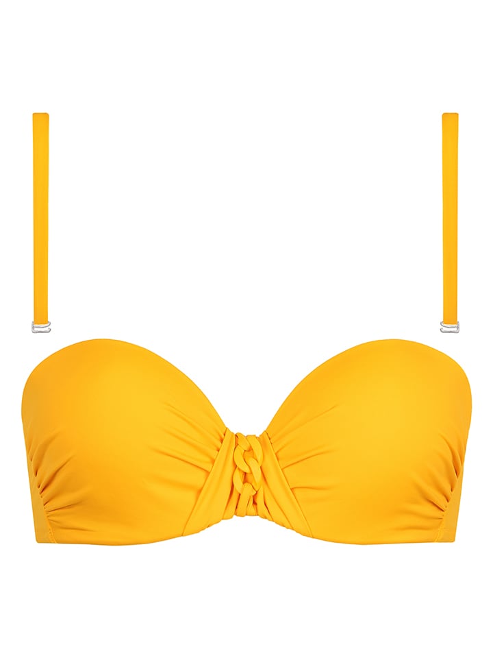 Plavky vrchný diel Lisca Honiggelb 8759728 Bikini-Oberteil in Gelb - 5