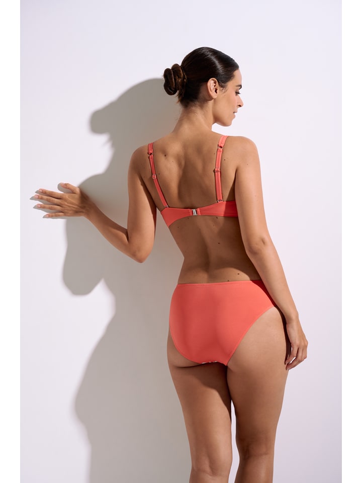 Plavky vrchný diel Lisca Weiß/ Koralle 1680065 Bikini-Oberteil in Koralle/ Weiß - 2