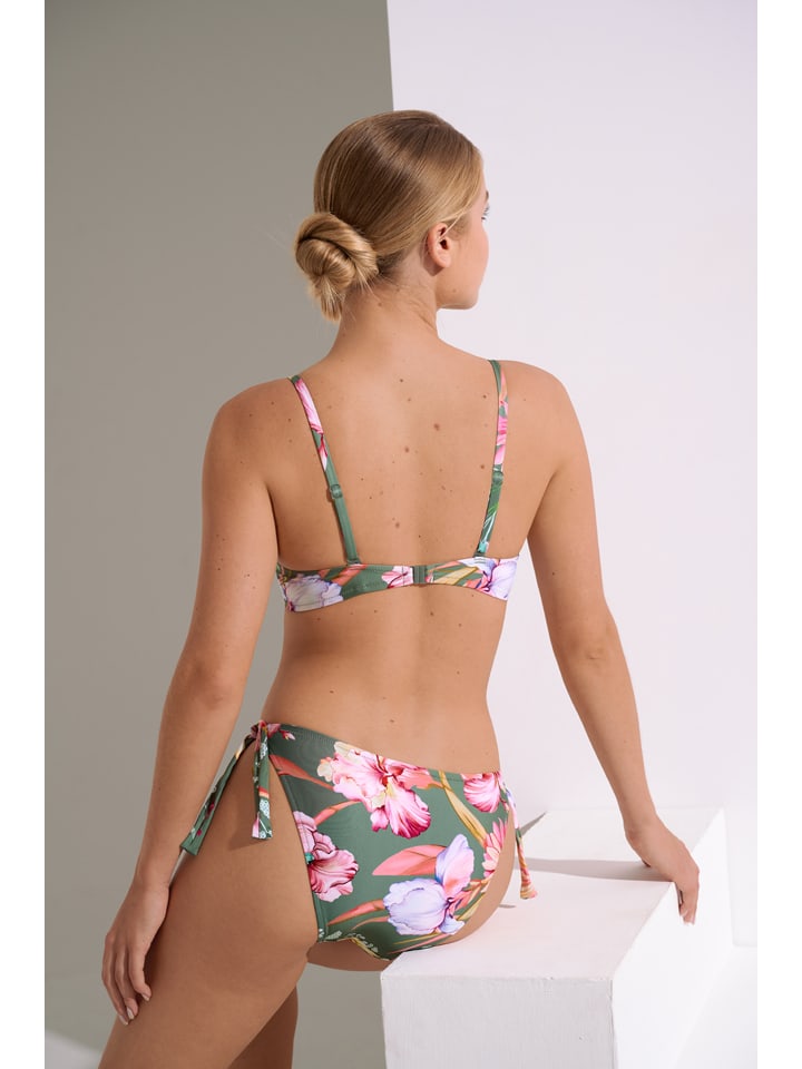 Plavky vrchný diel Lisca Olivgrün/ Rosa 7749175 Bikini-Oberteil in Olivgrün/ Rosa - 2