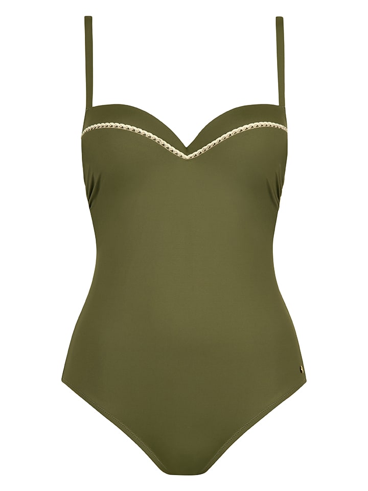 Plavky Lisca Khaki 9525071 Badeanzug in Khaki - 3
