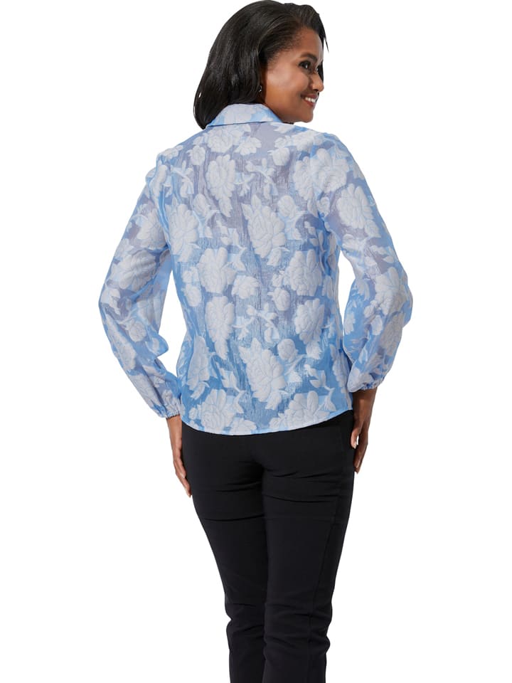 WITT WEIDEN Hellblau/ Creme 6752964 Bluse in Hellblau/ Creme - 2