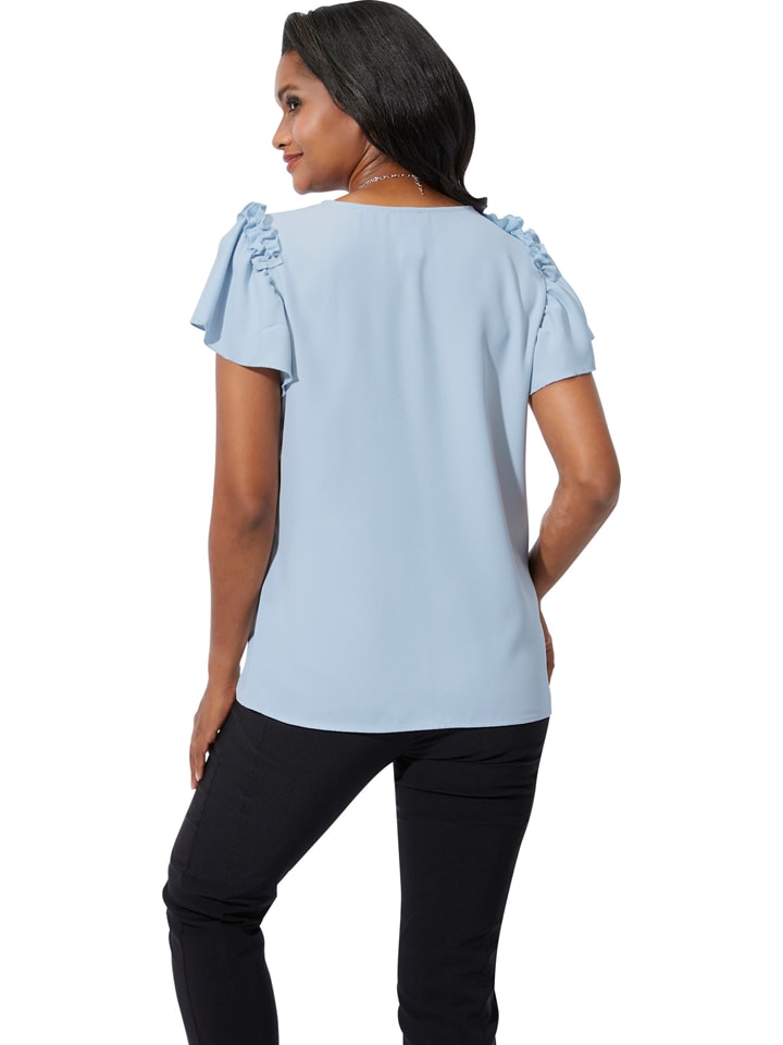 WITT WEIDEN Hellblau 9947199 Bluse in Hellblau - 2