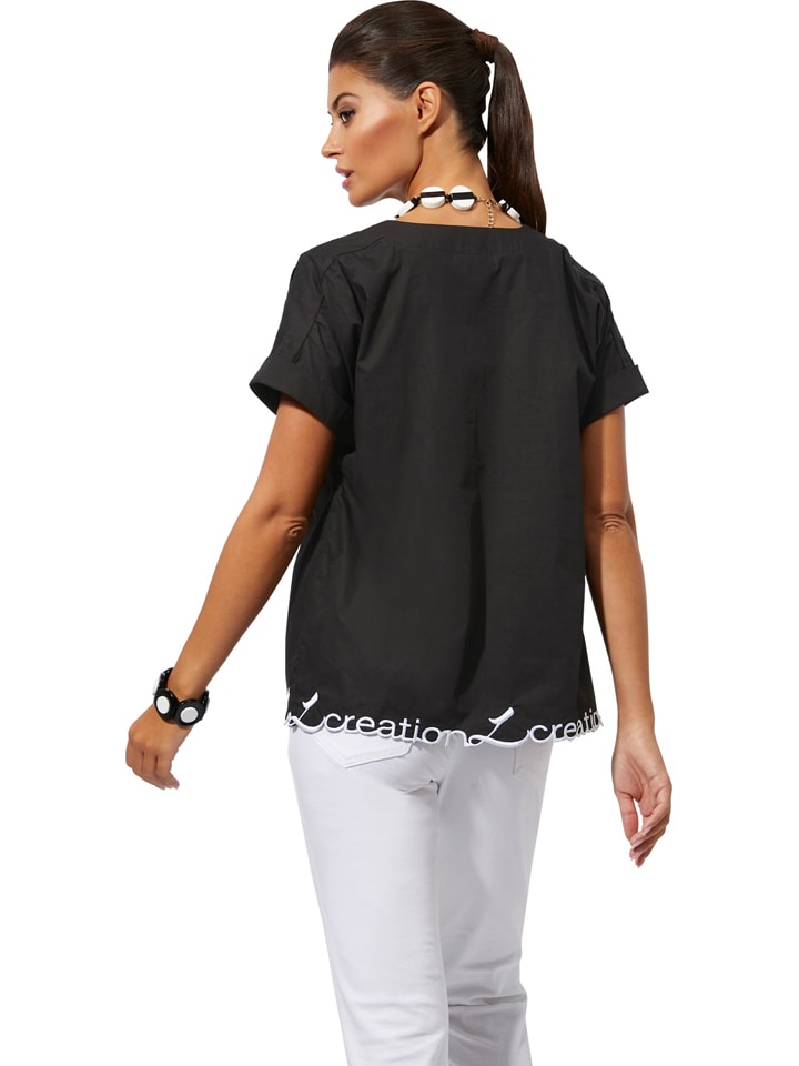 WITT WEIDEN Schwarz 5653763 Bluse in Schwarz - 2