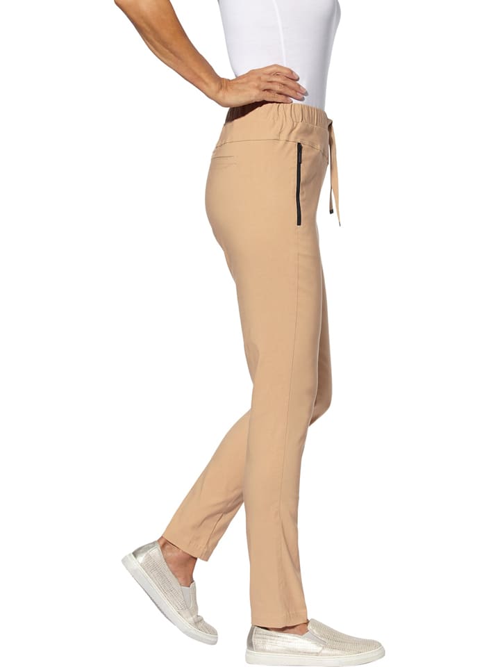 Nohavice WITT WEIDEN Beige 1947065 Hose in Beige - 3