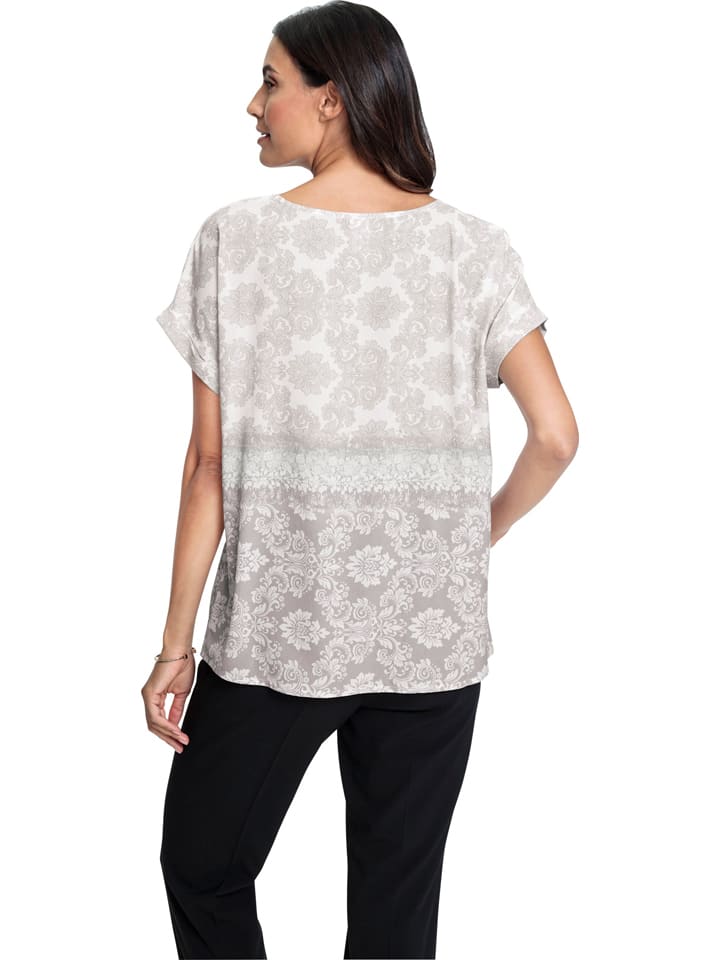 WITT WEIDEN Hellgrau 7604978 Bluse in Hellgrau - 2