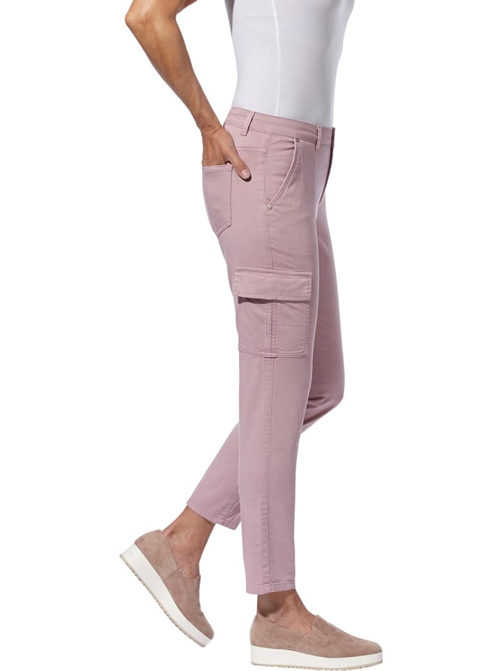 Dámske rifle WITT WEIDEN Rosa 368896 Cargo-Jeans - Slim fit - in Rosa - 2