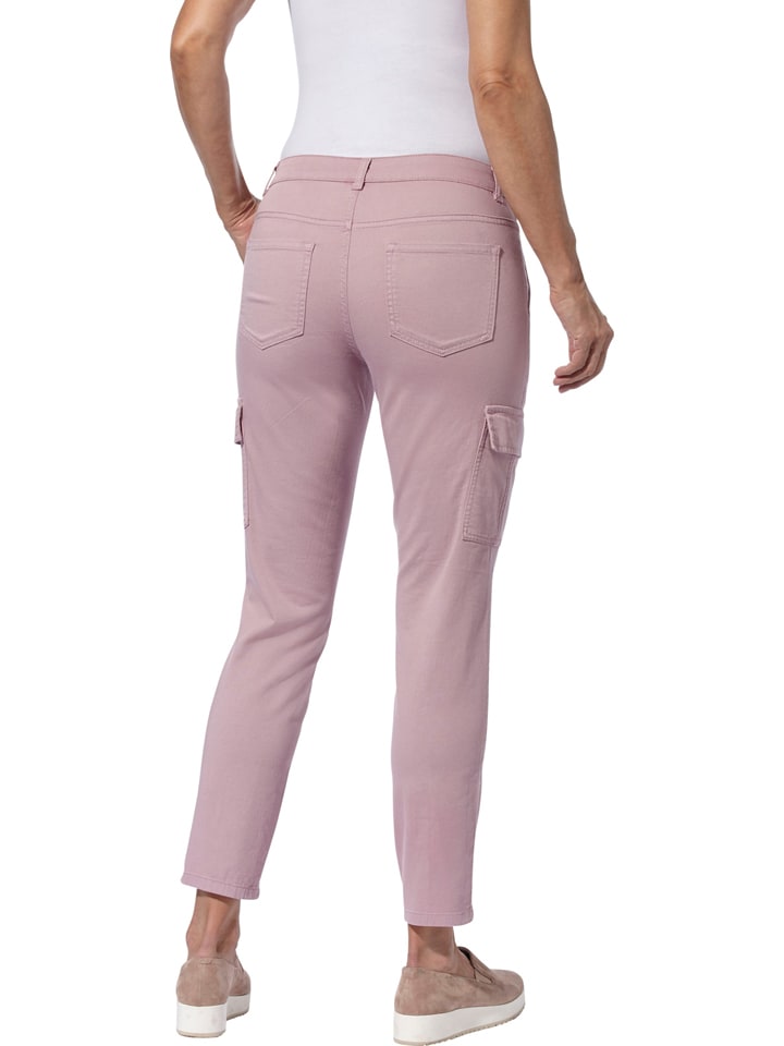 Dámske rifle WITT WEIDEN Rosa 368896 Cargo-Jeans - Slim fit - in Rosa - 3