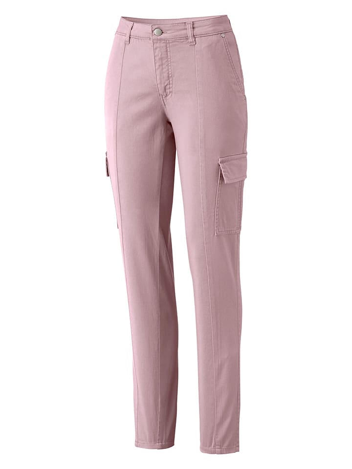 Dámske rifle WITT WEIDEN Rosa 368896 Cargo-Jeans - Slim fit - in Rosa - 4