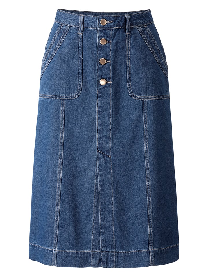 Sukňa WITT WEIDEN Blau 961584 Jeansrock in Blau - 4