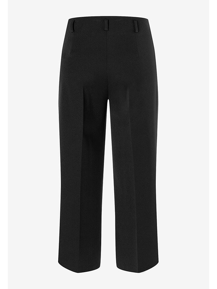 Nohavice More & More Schwarz 6729807 Marlenehose in Schwarz - 2