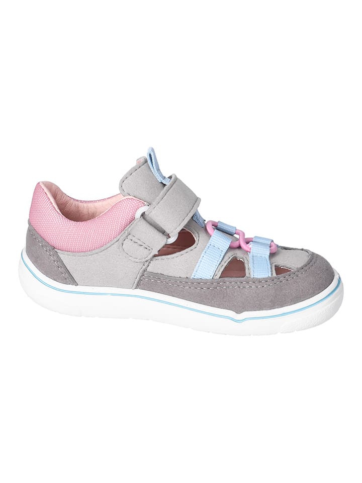 Tenisky Ricosta Grau/ Rosa 2610865 Barfußschuhe in Grau/ Rosa - 2