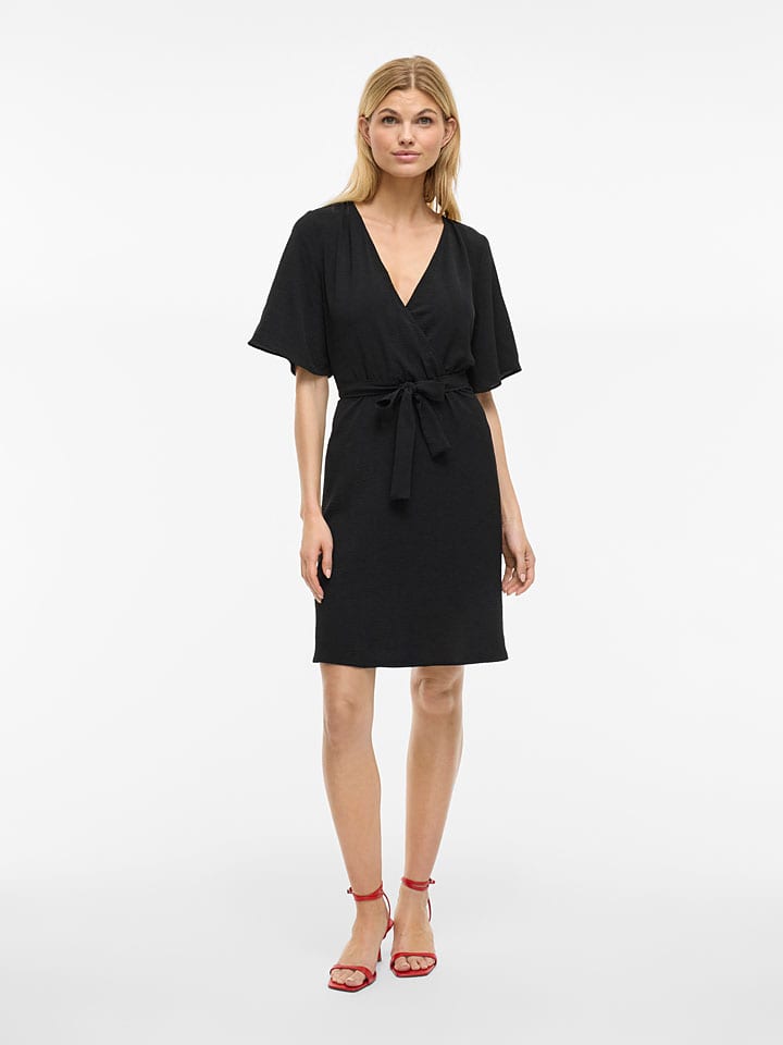 Šaty Vila Schwarz 6966207 Kleid "Josa" in Schwarz - 4