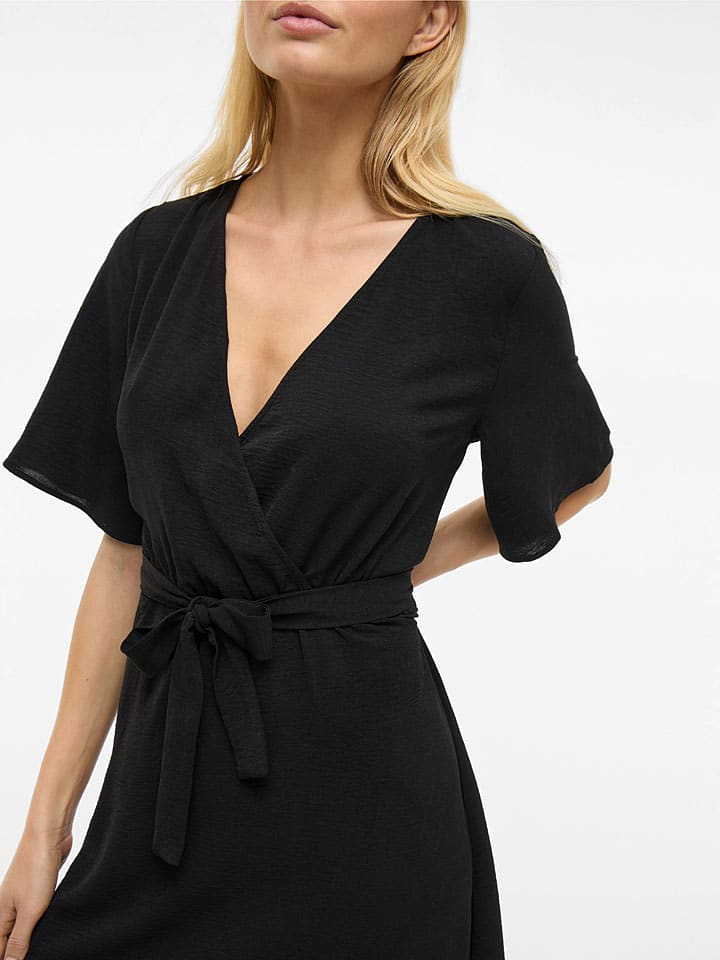 Šaty Vila Schwarz 6966207 Kleid "Josa" in Schwarz - 5
