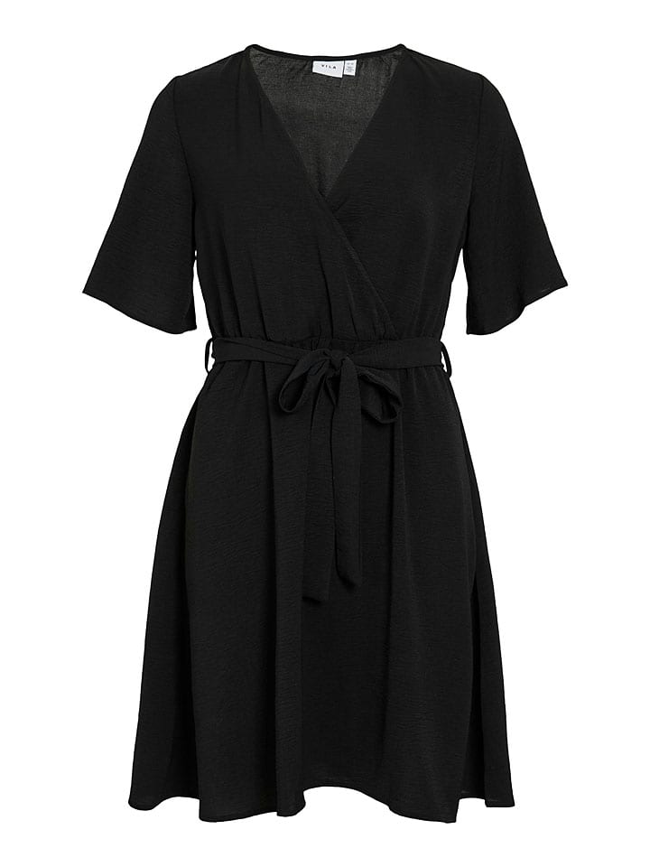 Šaty Vila Schwarz 6966207 Kleid "Josa" in Schwarz - 6