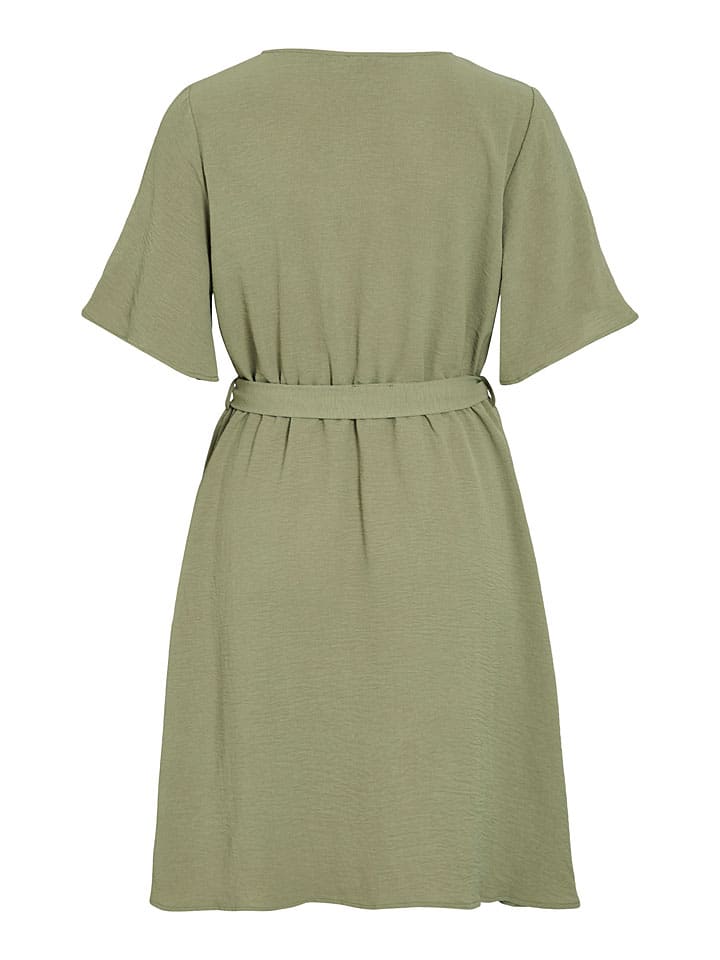 Šaty Vila Oliv 469366 Kleid "Josa" in Oliv - 7