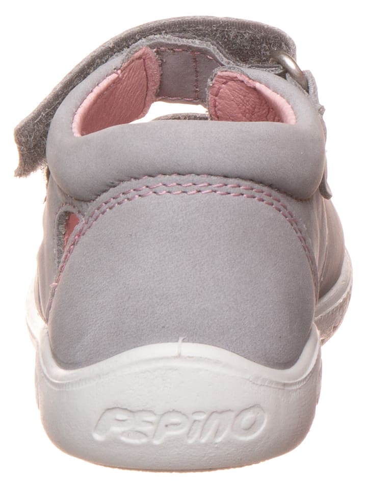 PEPINO Grau/ Rosa 8743275 Leder-Sandalen "Sylvie" in Grau/ Rosa - 3