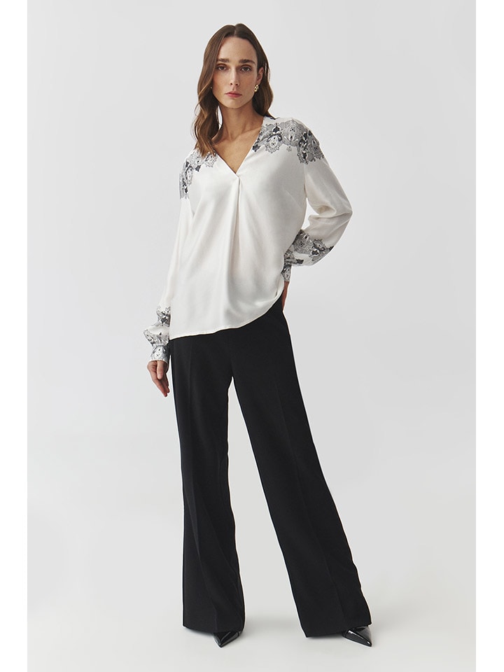 TATUUM Weiß/ Schwarz 4327241 Bluse in Weiß/ Schwarz - 2