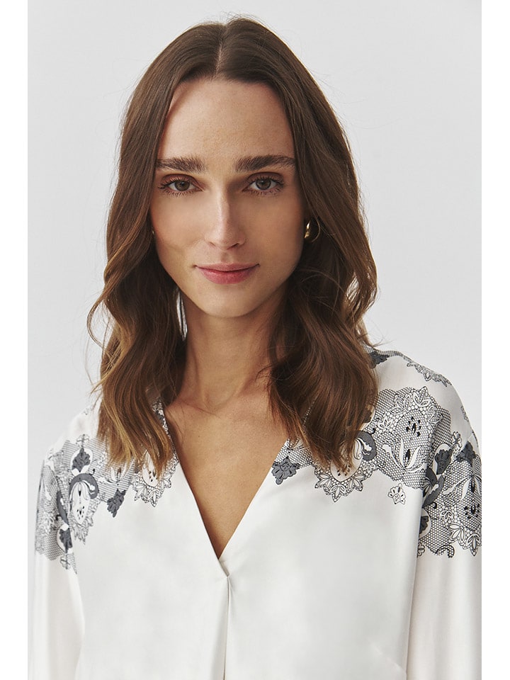 TATUUM Weiß/ Schwarz 4327241 Bluse in Weiß/ Schwarz - 4