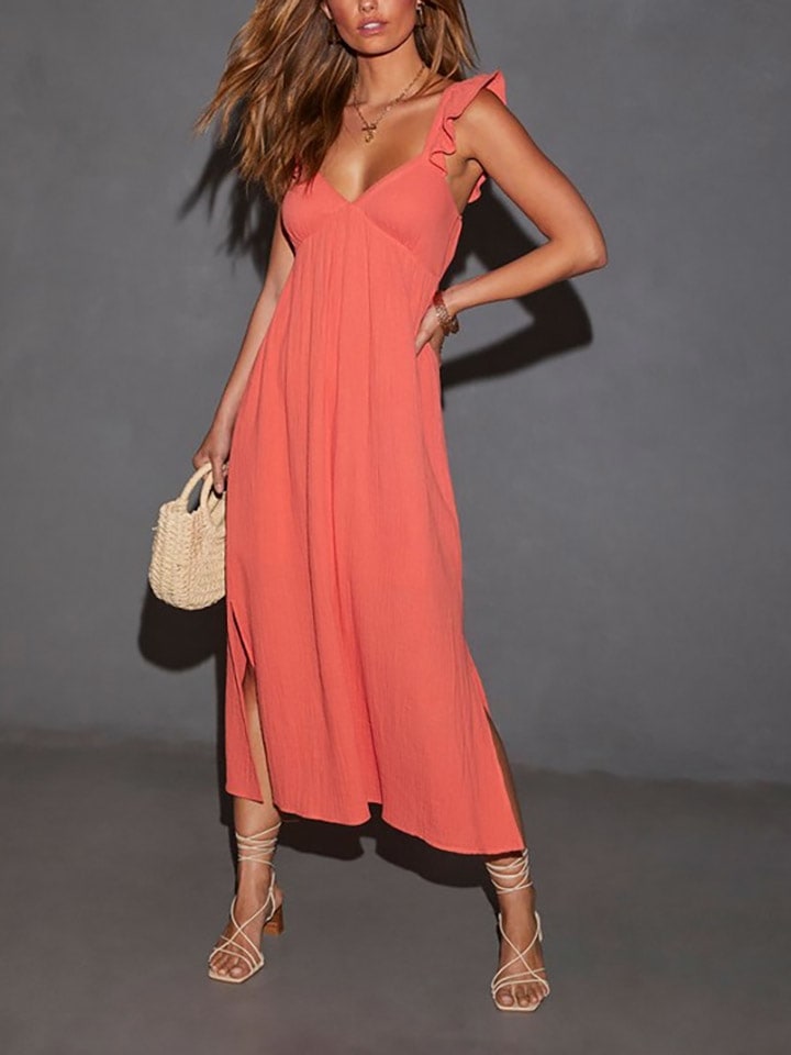 Šaty Milan Kiss Orange 3226127 Kleid in Orange - 2