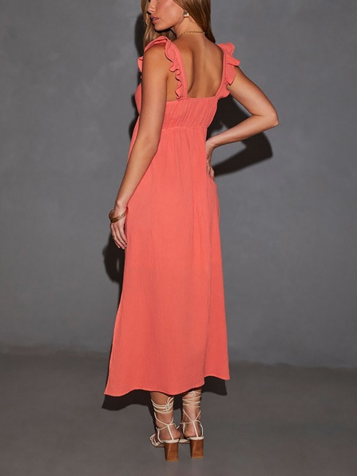 Šaty Milan Kiss Orange 3226127 Kleid in Orange - 6