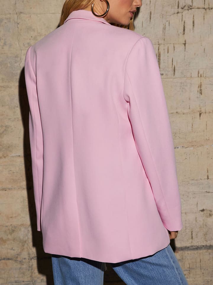 Dámska bunda Milan Kiss Rosa 118999 Blazer in Rosa - 6