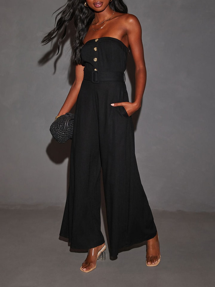 Milan Kiss Schwarz 7548758 Jumpsuit in Schwarz - 3