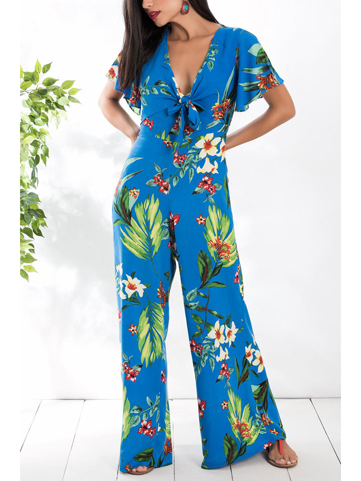 Milan Kiss Blau/ Grün 1382148 Jumpsuit in Blau/ Grün - 2