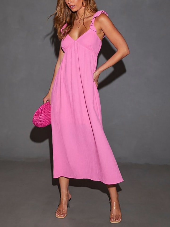 Šaty Milan Kiss Rosa 8973632 Kleid in Rosa - 3