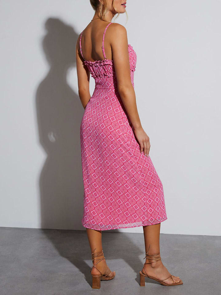 Šaty Milan Kiss Rosa 7968556 Kleid in Rosa - 4