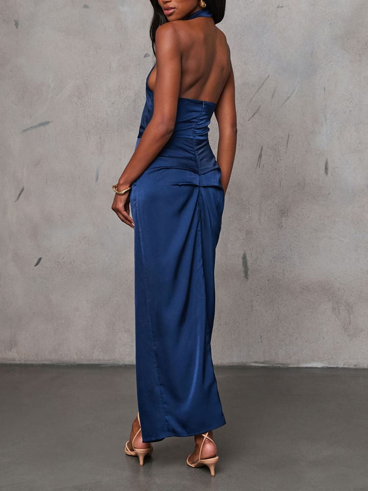 Šaty Milan Kiss Dunkelblau 890644 Kleid in Dunkelblau - 4