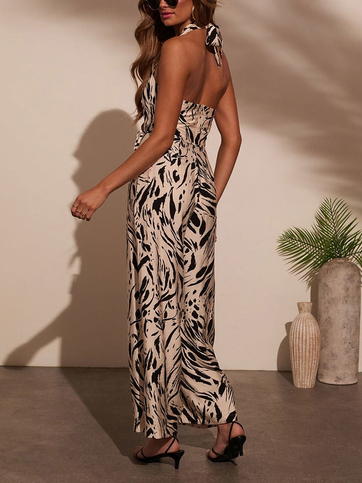 Milan Kiss Creme/ Schwarz 318348 Jumpsuit in Creme/ Schwarz - 5