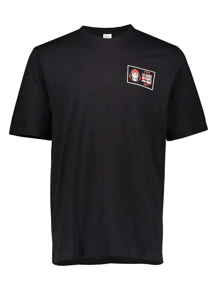 Tričko Reebok Schwarz 6333755 Shirt "La Casa De Papel" in Schwarz - 1