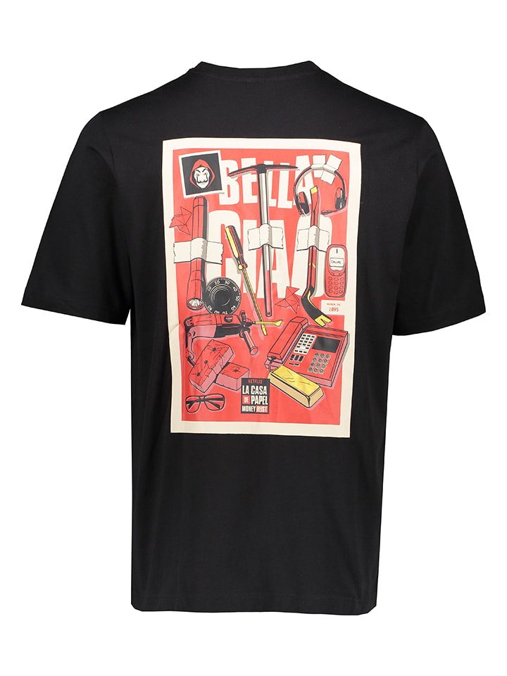Tričko Reebok Schwarz 6333755 Shirt "La Casa De Papel" in Schwarz - 2