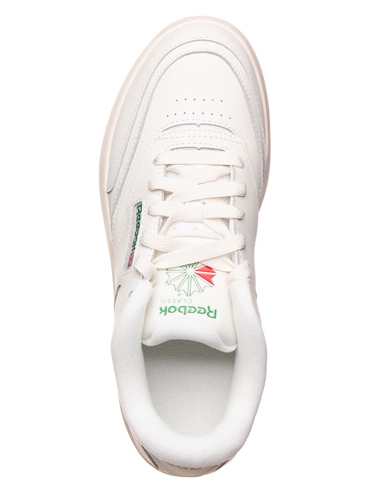 Tenisky Reebok Weiß 537023 Leder-Sneakers "Club C Extra" in Weiß - 4