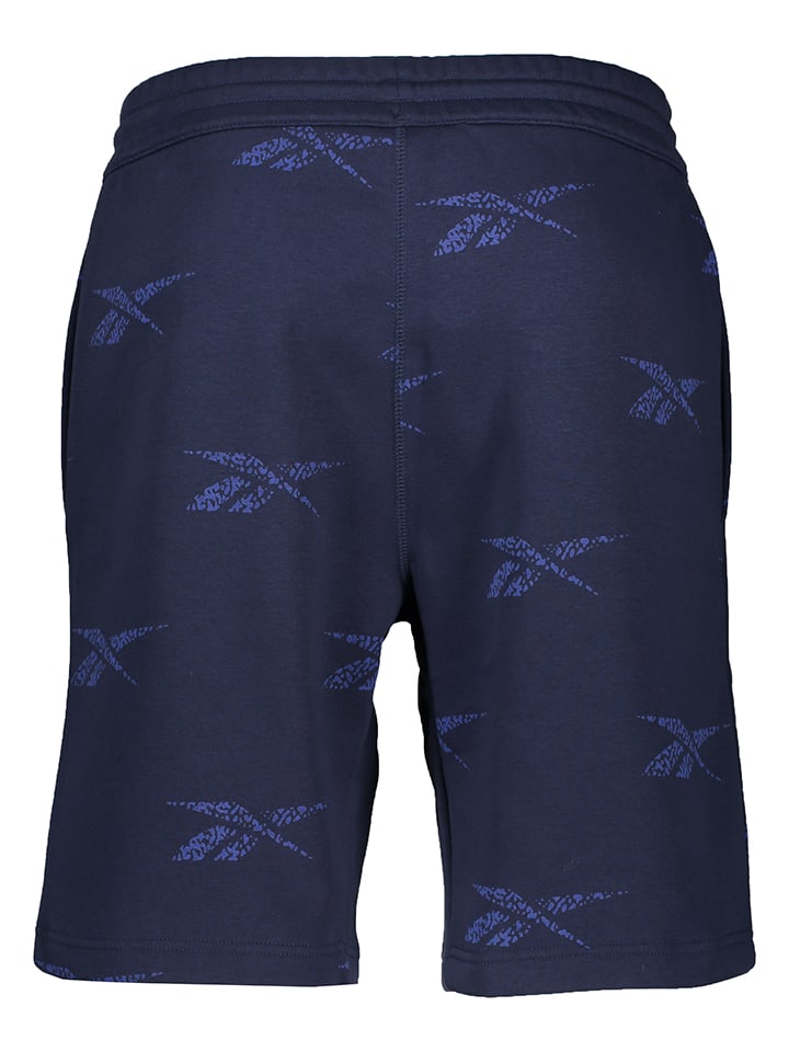 Kraťasy Reebok Dunkelblau 3222766 Sweatshorts in Dunkelblau - 2
