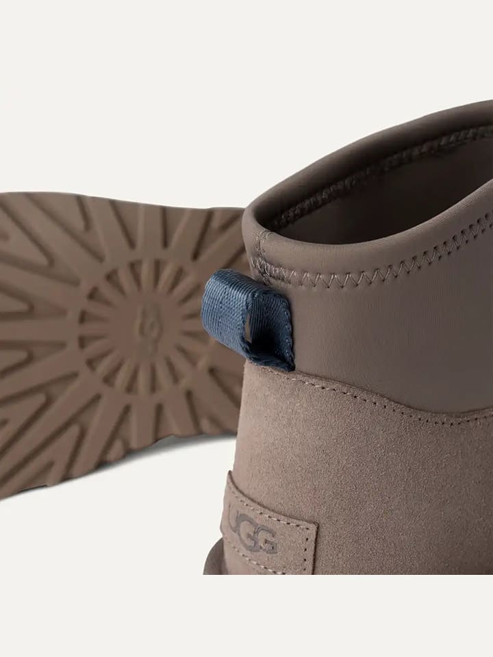 Topánky UGG Lila 6725886 Leder-Boots "Classic Mini Dipper" in Lila - 4