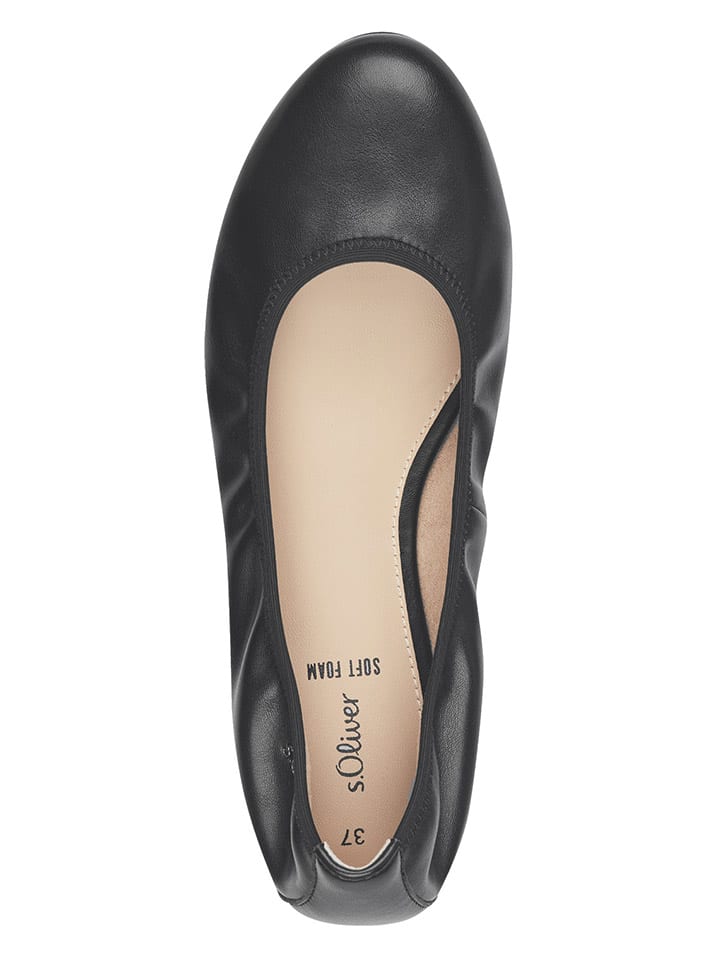 s.Oliver Schwarz 7387347 Ballerinas in Schwarz - 6