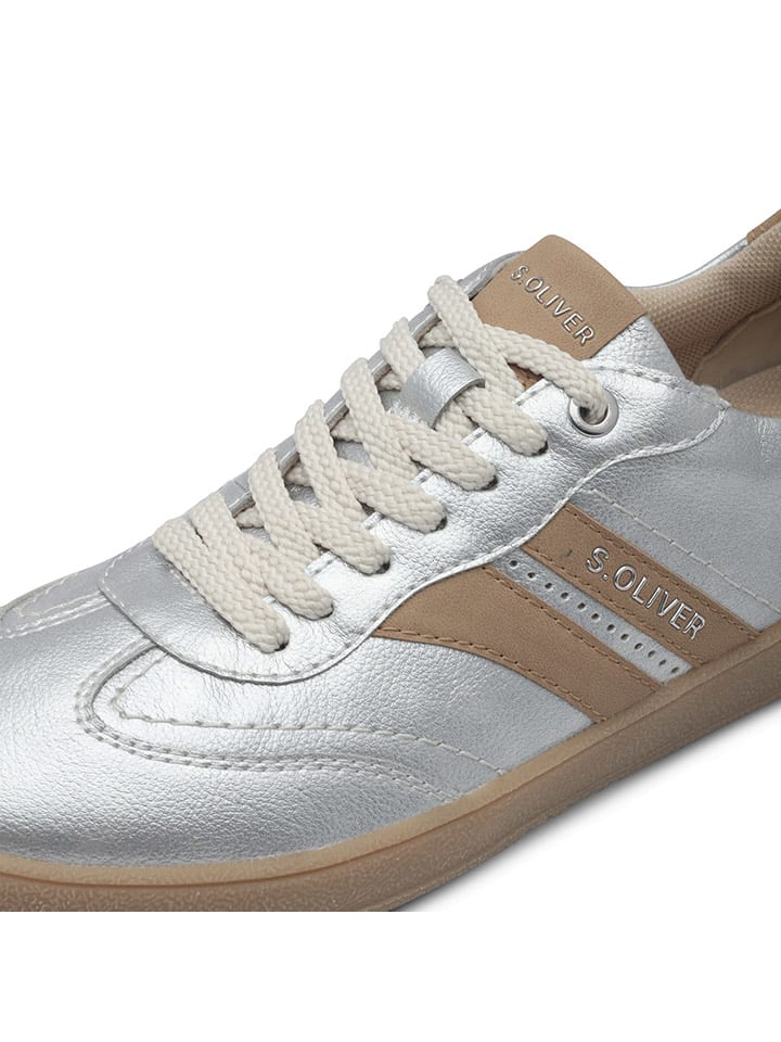 Tenisky s.Oliver Grau/ Hellbraun 2988855 Sneakers in Grau/ Hellbraun - 5