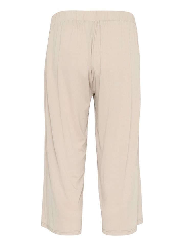 Nohavice Kaffe Sand 8136899 Culotte "Malli" in Sand - 6