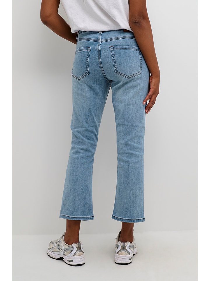 Dámske rifle Kaffe Hellblau 8408665 Jeans "Sinem" - Slim fit - in Hellblau - 3
