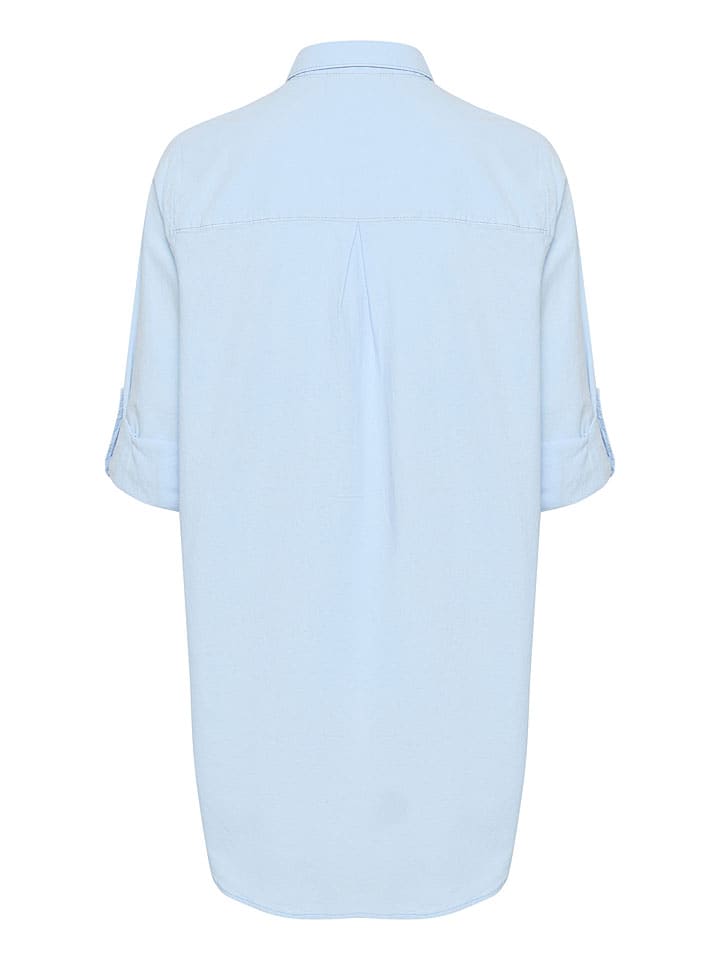 Kaffe Hellblau 5961613 Bluse in Hellblau - 6