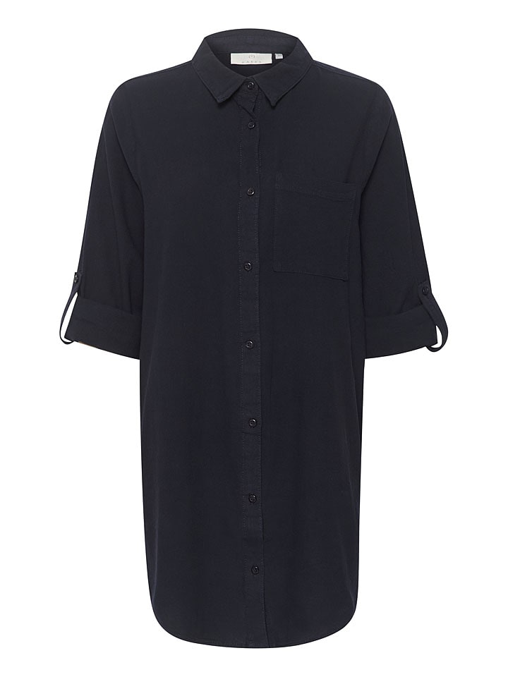 Kaffe Dunkelblau 458635 Bluse in Dunkelblau - 5